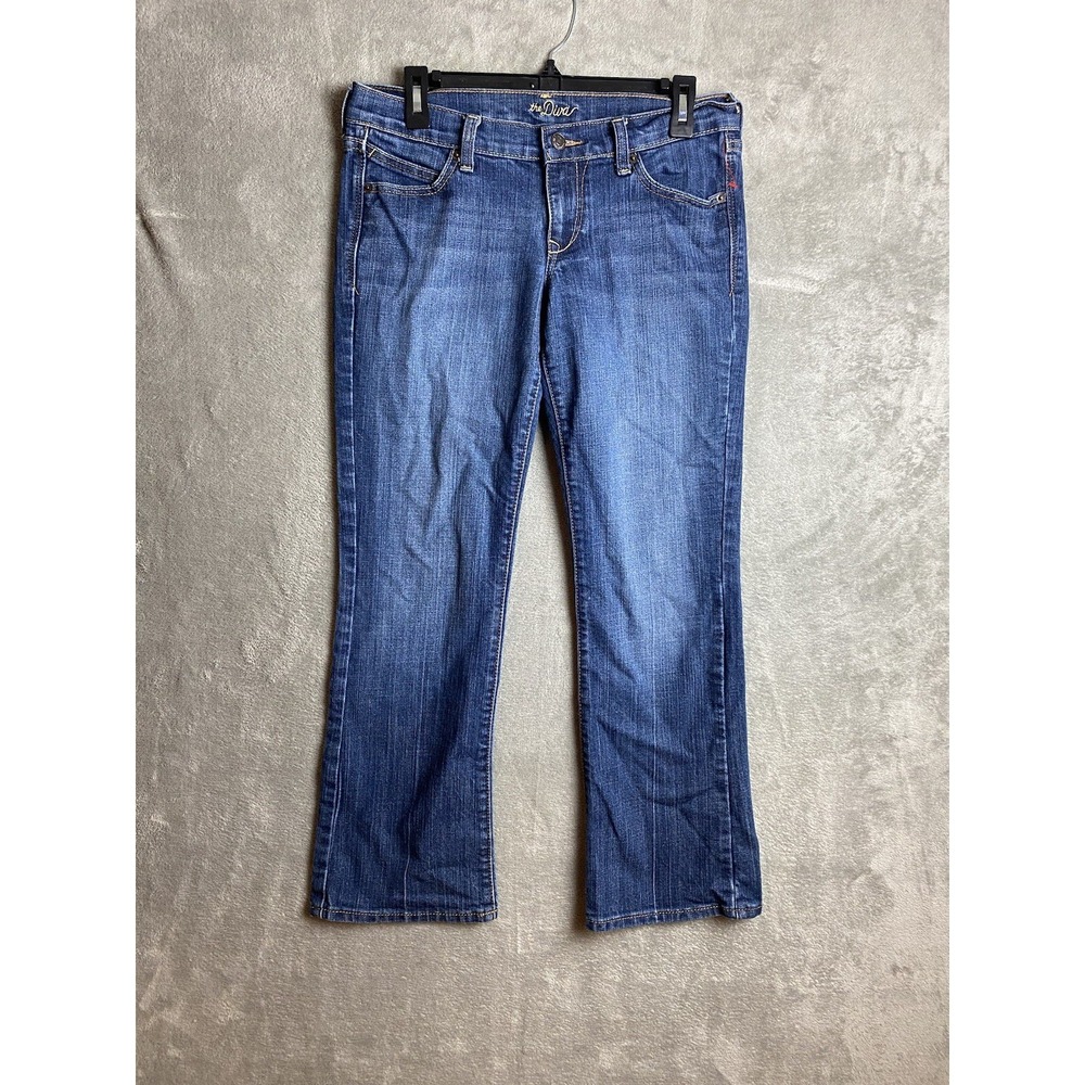Old Navy Womens 6 Short‎ The Diva Blue Jeans
